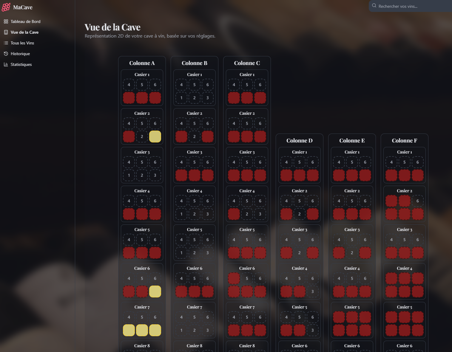 Fiche Détaillée d'un Vin & Dégustation