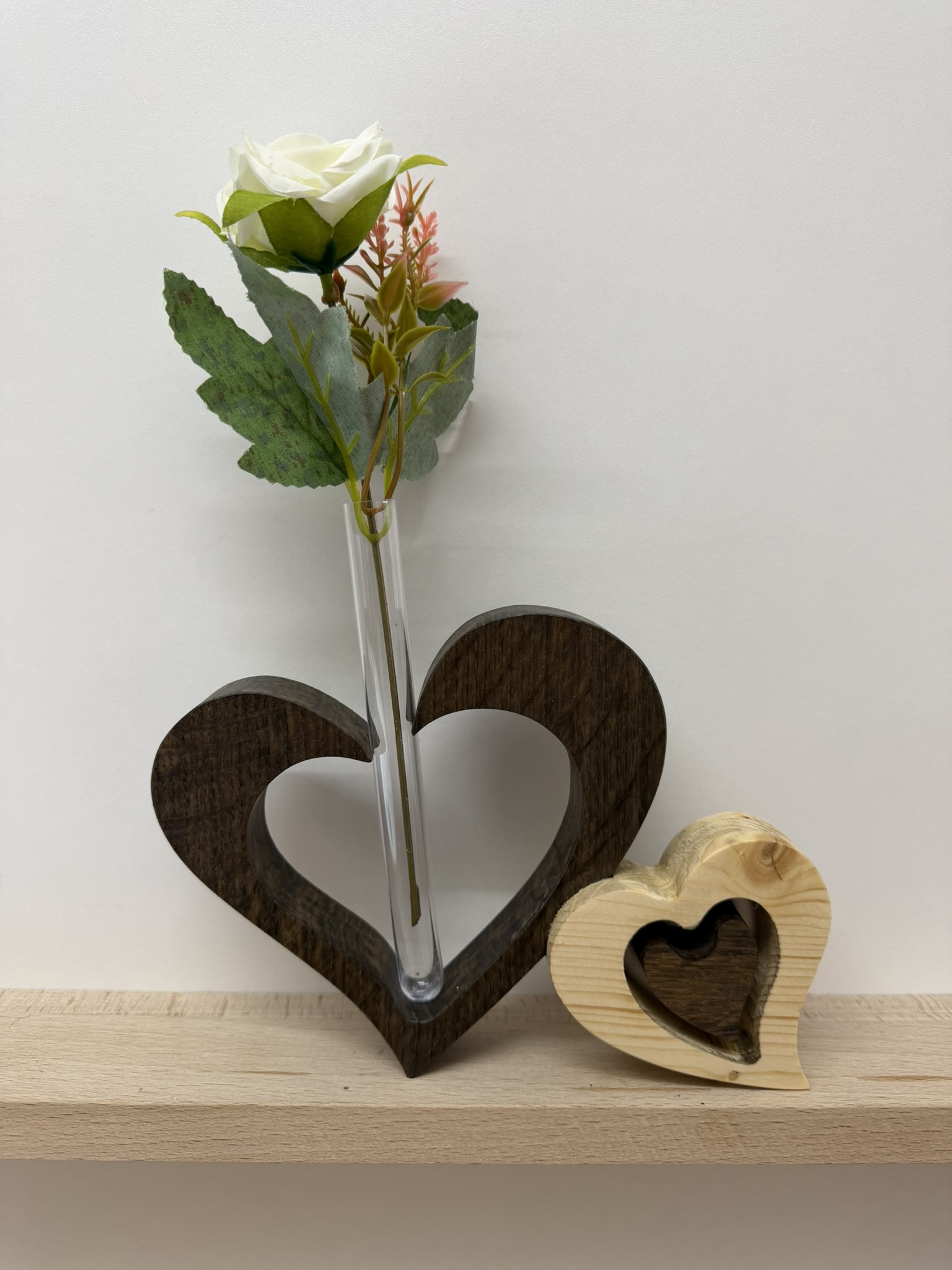 Petit Cœur Ouvert avec Vase - Vignette 7