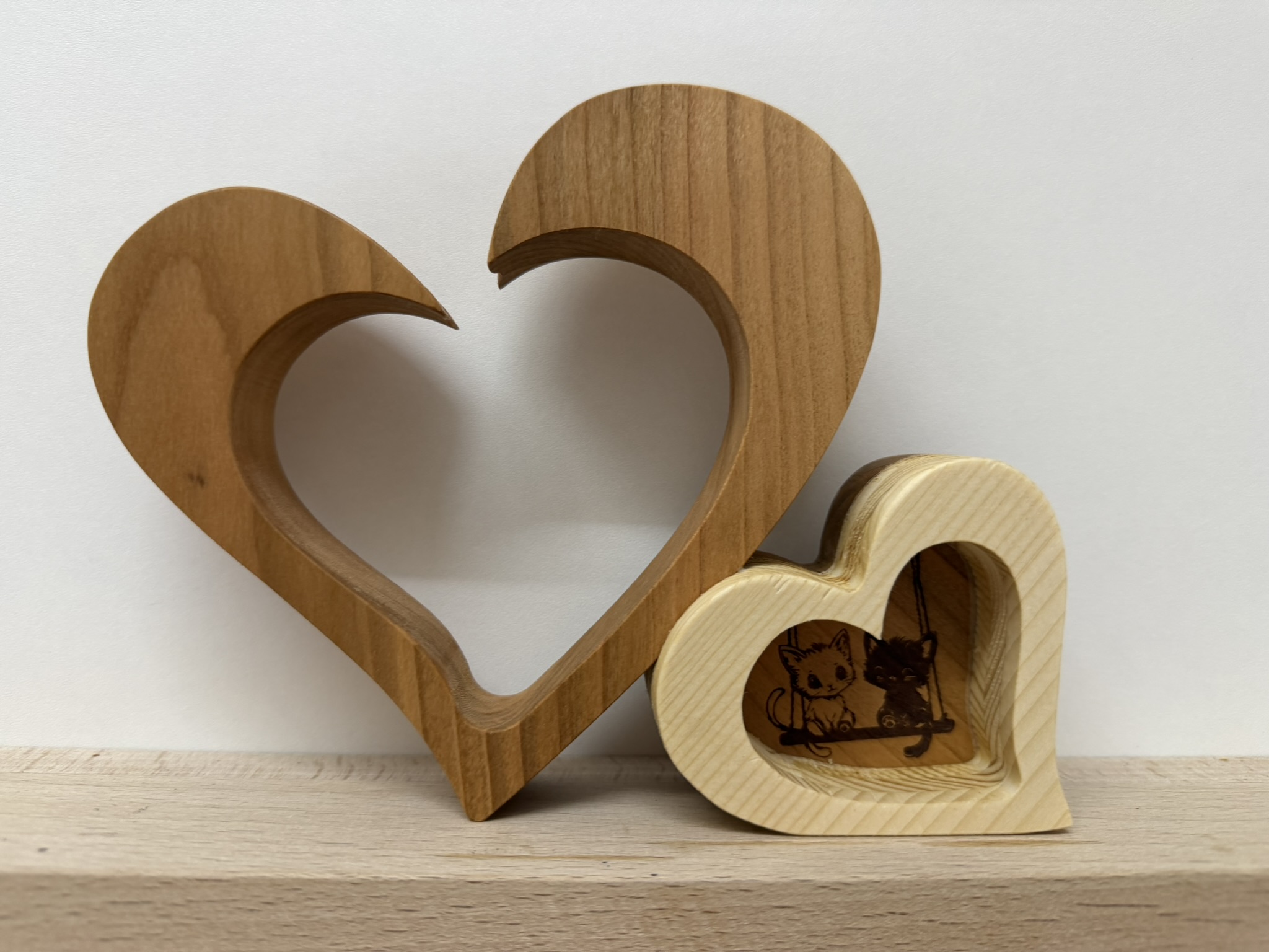 Petit Cœur Ouvert avec Vase - Vignette 10