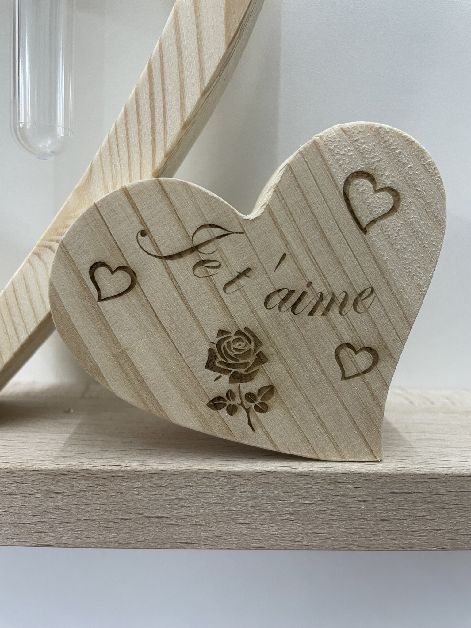 Grand Cœur avec Vase - Vignette 6