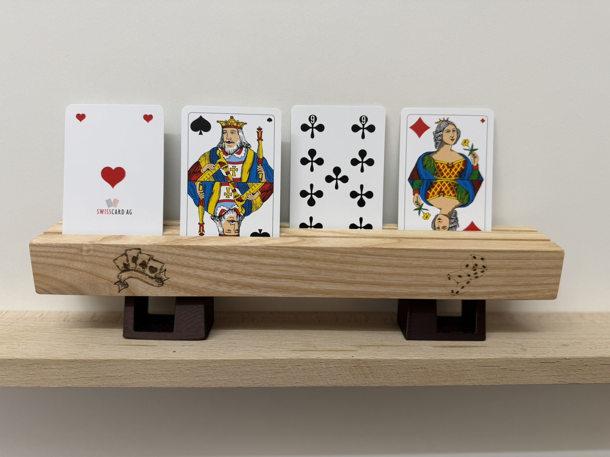 Support cartes à jouer