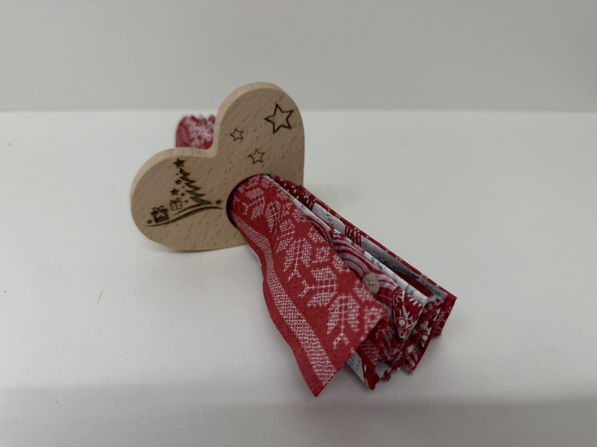 Cœur Chocolat / Serviette - Vignette 3