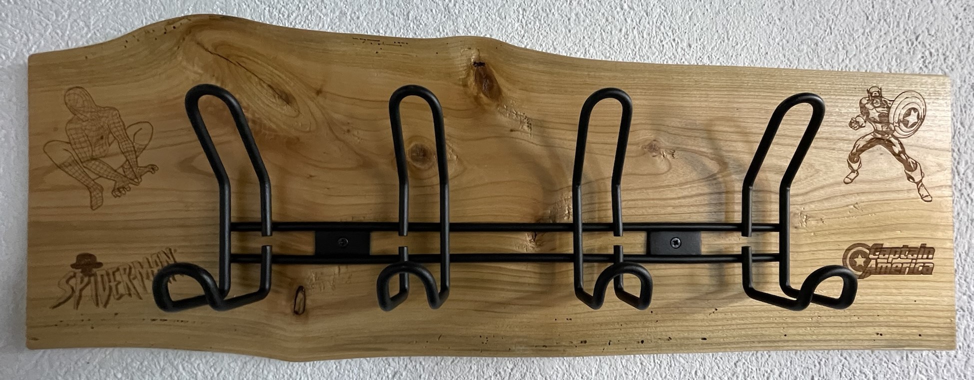 Porte-manteaux rustique - Vignette 3