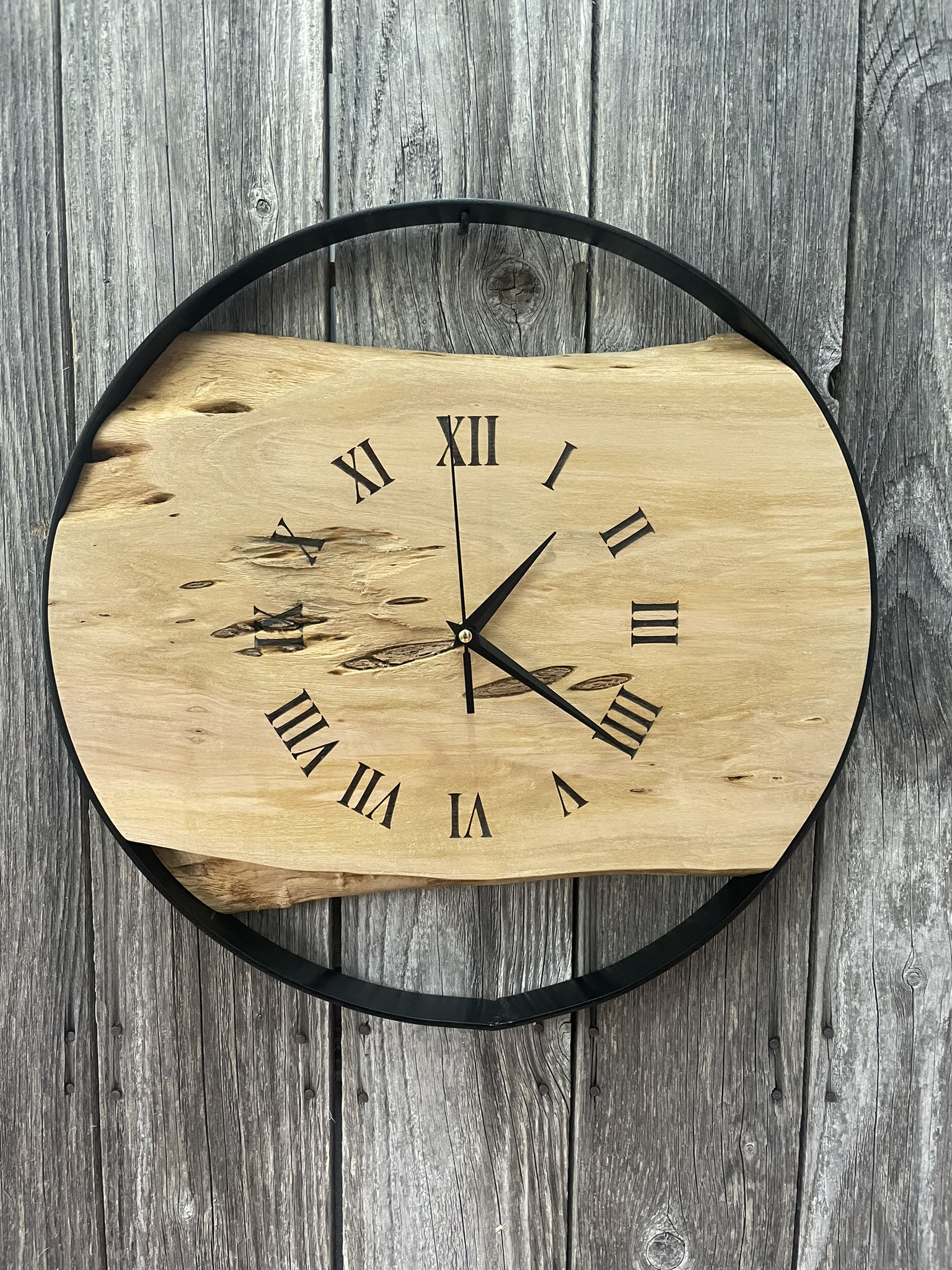 Horloge Murale artisanale
