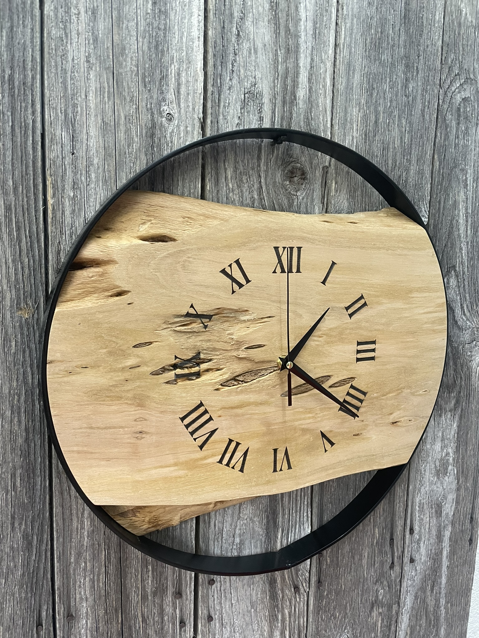 Horloge Murale artisanale - Vignette 2